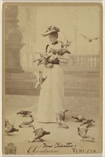 Miss Chester; Giovanni Contarini, Italian, active 1890s, about 1889; Albumen silver print