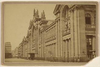 Gare du Chemin de Fer du Nord; Debitte & Hervè; about 1880; Albumen silver print