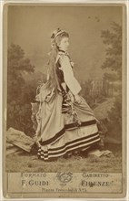 Mlle. Walevska soeur de president de la chambre; Federico Guidi, Italian, active Florence, Italy 1870s - 1880s, about 1878