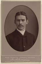 young man with moustache; Heath & Bullingham; 1876-1880; Carbon print