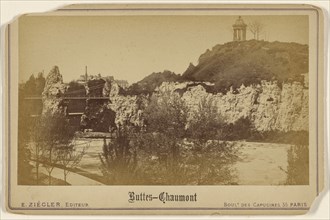 Buttes-Chaumont; E. Ziégler, French, active 1870s, about 1880; Albumen silver print