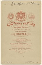 Firenze - Galleria - L'Arrotino; Giacomo Brogi, Italian, 1822 - 1881, about 1875; Albumen silver print