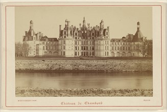 Chateau de Chambord; Médéric Mieusement, French, 1840 - 1905, 1880s; Albumen silver print