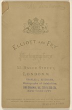 Alegernon Charles Swinburne, 1837 - 1909, Elliott & Fry; about 1887; Albumen silver print