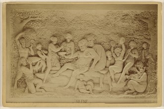 Silene a frieze by Navlet; French; about 1890; Albumen silver print