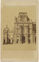 Louvre; French; about 1868; Albumen silver print