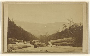 Kinsman's Falls; Edward Kilburn, American, 1830 - 1884, active Littleton, New Hampshire, about 1865; Albumen silver print