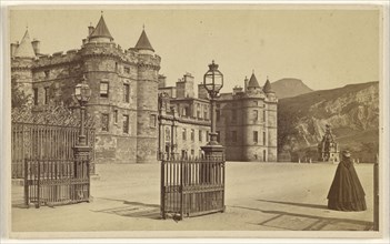 Palace of Holyrood, Edinburgh, Scotland; Archibald Burns, Scottish, 1831 - 1880, about 1865; Albumen silver print