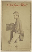 Walter Griffith, Civil War victim; Attributed to William H. Bell, American, 1830 - 1910, about 1864; Albumen silver print