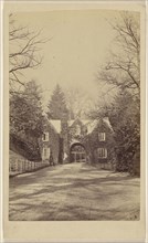 Lodge at Coccington Ct; Ward & Company; about 1865; Albumen silver print