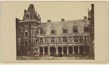 Chateau de Blois, France; French; about 1865; Albumen silver print