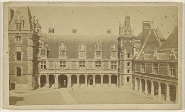 Partie de Louis XII., Chateau de Blois, Médéric Mieusement, French, 1840 - 1905, about 1865; Albumen silver print
