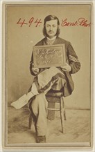 N.E. Howland, Civil War victim; Attributed to William H. Bell, American, 1830 - 1910, 1862 - 1864; Albumen silver print