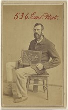 W. Hurley, D 61 Pa. 13762. Civil War victim; Attributed to William H. Bell, American, 1830 - 1910, 1862-1864; Albumen silver