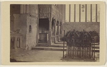 Monuments of the Duke of Norfolk - in Arundel Church; James Russell & Sons; about 1866; Albumen silver print