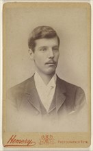 young man; Thomas George Hemery, British, active Peckham, England 1860s - 1880s, April 5, 1884; Albumen silver print
