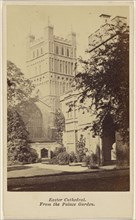 Exeter Cathedral. From the Palace Garden; Attributed to Francis Charles Earl, British, active 1860s - 1870s, about 1870