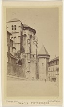 Chambrey, Sainte Chapelle et Chateau; L. Demay, French, active 1860s - 1870s, about 1865; Albumen silver print