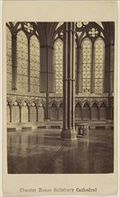 Chapter House. Salisbury Cathedral; Attributed to George Washington Wilson, Scottish, 1823 - 1893, about 1868; Albumen silver