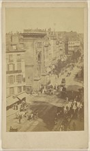 Porte St. Denis; French; 1860; Albumen silver print