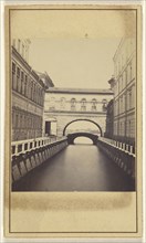 Grand Canal St. Petersburg, Russia; Alfred Lorens, Russian, active St. Peterburg, Russia 1860s - 1880s, about 1865; Albumen