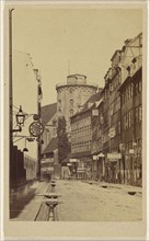 Principal Street, Copenhagen; Vilhelm Tillge, Danish, 1843 - 1896, June 1866; Albumen silver print