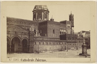 Cattedrale. Palermo; Sommer & Behles, Italian, 1867 - 1874, about 1870; Albumen silver print