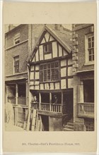 Chester - God's Providence House, 1652; Francis Bedford, English, 1815,1816 - 1894, about 1865; Albumen silver print