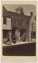 East Gate Chichester. 20 April 66; C. Clark, British, active 1860s, April 20, 1866; Albumen silver print