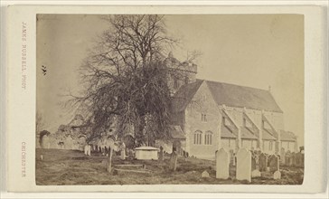 Boxgrove church near Chichester. 20 April 66; James Russell, British, active Chichester, England 1860s - 1880s, April 20, 1866