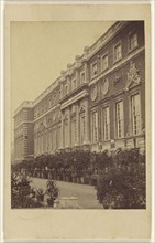 Hampton Court. Garden Front; Frederic Jones, British, active London, England 1860s, about 1865; Albumen silver print