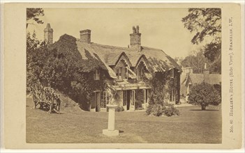Hollier's Hotel, Side View, Shanklin, I.W; Frank Mason Good, English, 1839 - 1928, about 1865; Albumen silver print