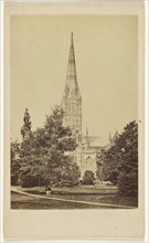 Sailsbury Cathedral 20 Decr '65; H. Brooks, British, active Salisbury, England 1860s, December 20, 1865; Albumen silver print