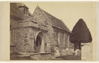 Arreton Church; Brown & Wheeler; 1864 - 1865; Albumen silver print