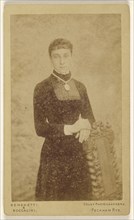 woman, standing; Benedetti & Boccalini; August 28, 1880; Albumen silver print