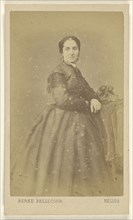 woman, standing; étienne-Prosper Berne-Bellecour, French, 1838 - 1910, 1865 - 1870; Albumen silver print