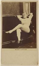 Mabel Santley; 1865 - 1870; Albumen silver print