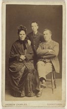 Family portrait; Andrew Charles, British, active 1860s, Cookstown, County Tyrone, Northern Ireland, Europe; 1860s; Albumen