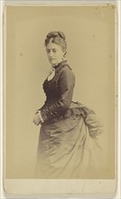 Sallie A. Sampson; Napoleon Sarony, American, born Canada, 1821 - 1896, 1875; Albumen silver print