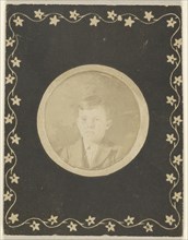Hannah. Edgar. Portrait of a boy; 1890s; Gelatin silver print