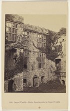 Carew Castle, State Apartments in Inner Court; Francis Bedford, English, 1815,1816 - 1894, July 21, 1867; Albumen silver print