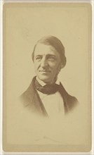 man, printed in vignette-style; James W. Black & Co; 1865 - 1870; Albumen silver print