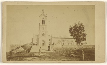 Church at Aix-les-Bains, France; L. Demay, French, active 1860s - 1870s, 1865 - 1870; Albumen silver print