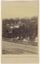 Leamington, The Jephson Gardens, from Victoria Terrace; Francis Bedford, English, 1815,1816 - 1894, about 1865; Albumen silver