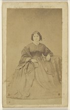 Mrs. Theresa Avery, Memphis, Tenn; J. George Hucks, American, active 1860s - 1870s, 1865 - 1875; Albumen silver print