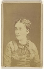 woman in 3,4 profile; John Bainbridge, American, active 1860s - 1880s, 1865 - 1875; Albumen silver print
