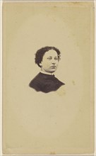 woman, printed in vignette-style; Peter S. Weaver, American, active Hanover, Pennsylvania 1860s - 1910s, 1870 - 1875; Albumen