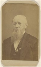 older man with a long beard, a pince-nez around his neck; Peter S. Weaver, American, active Hanover, Pennsylvania 1860s - 1910s