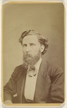 bearded man; McGarvey, American, active Trenton, New Jersey 1860s, 1865 - 1875; Albumen silver print