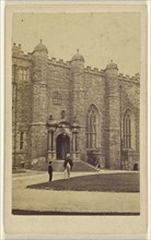 Castle Square, Durham; Thomas Heaviside, British, active Durham, England 1860s, October 5, 1865; Albumen silver print